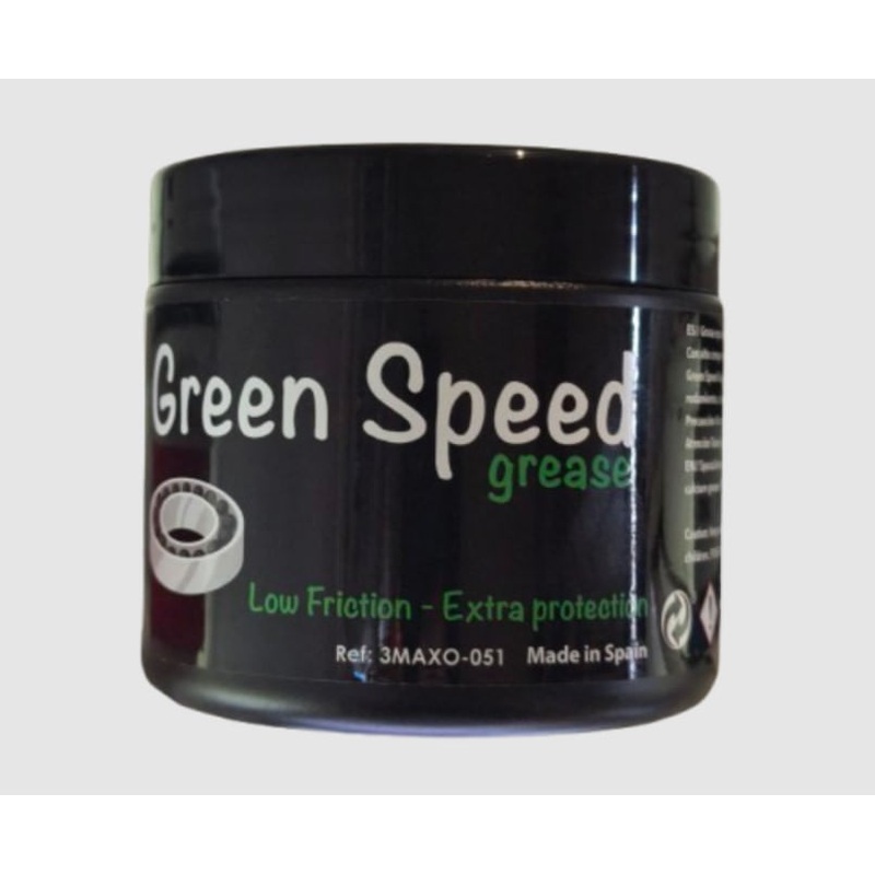 3Max Green Speed Grease 500g Low Friction Pfte/Calcium Grease