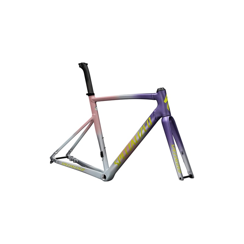 Allez Sprint Frameset Specialized 2025 Satin Dusty Pink Multicolor Radial Fade/Ion Metallic