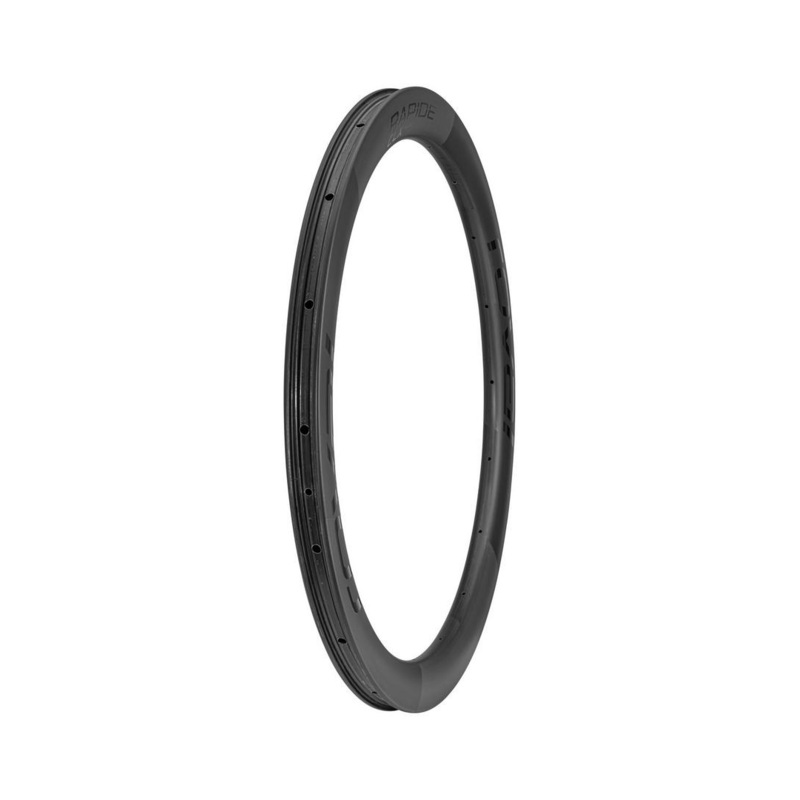 RIM MY22 Specialized Rapide CLX LI 700c Front Carbon 18h Disc 21mm Internal 51mm Depth Tubeless (CR2072) Specialized Satin Carbon w/Black DCL