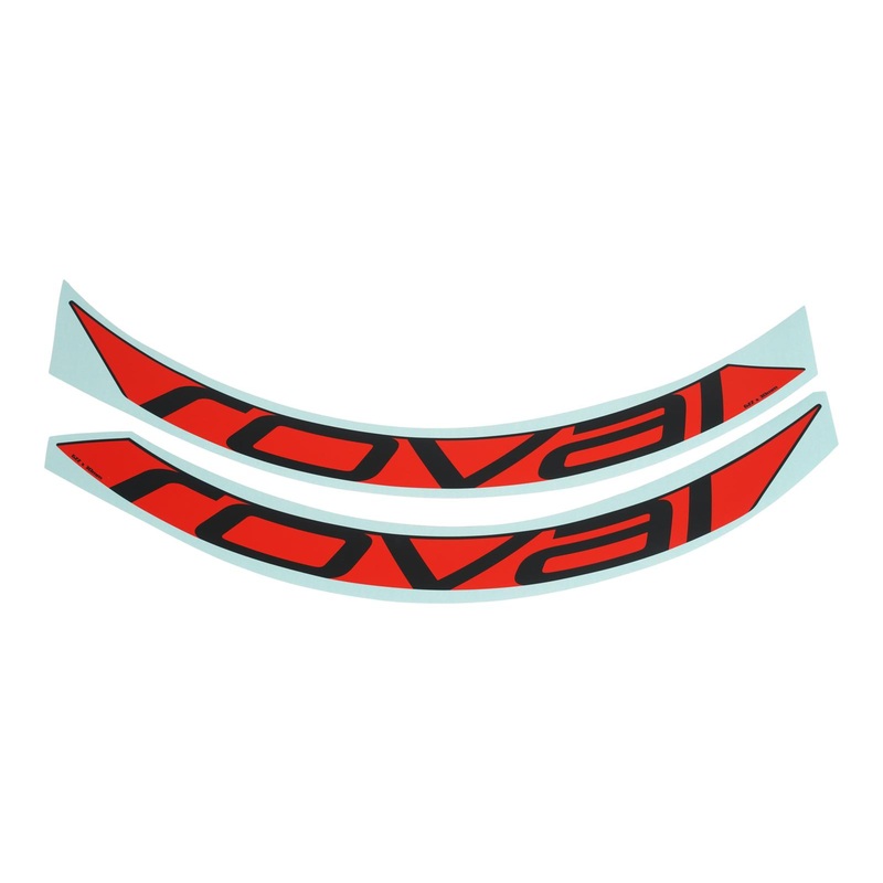 DCL MY18 Roval Traverse Carbon 29 Decal Set Color Rocket Red