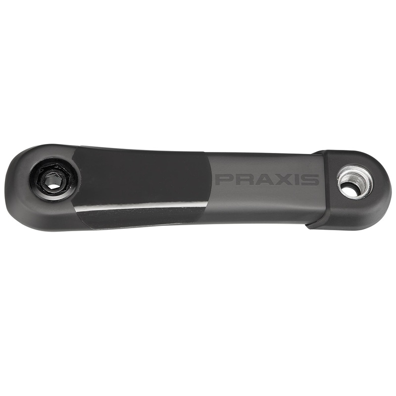 CRK Turbo Brose Isis Spline (G2) 160mm Drive Side Arm Carbon Praxis