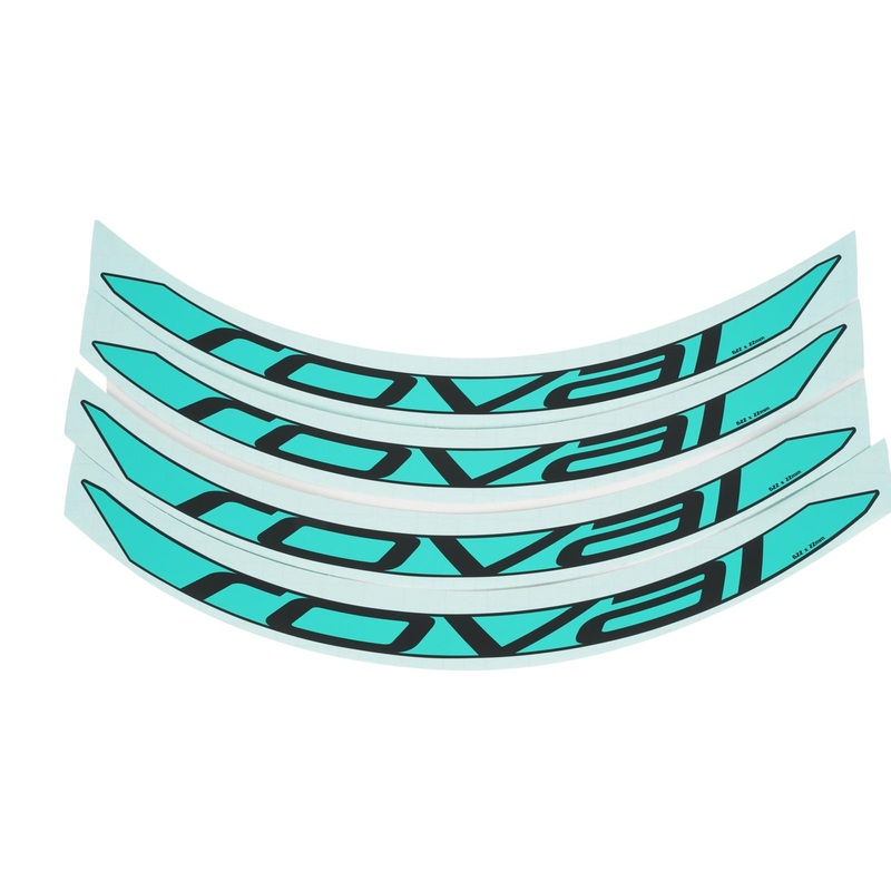 DCL MY18 Roval Control Carbon Decal Set Color Mint