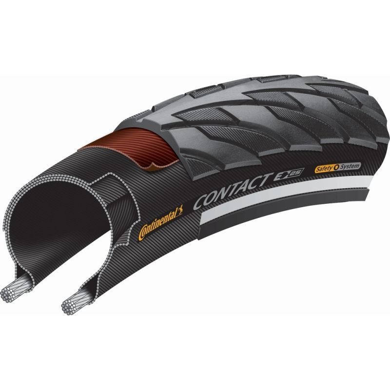 Contact Continental Tire 700 Rigid Black Reflective