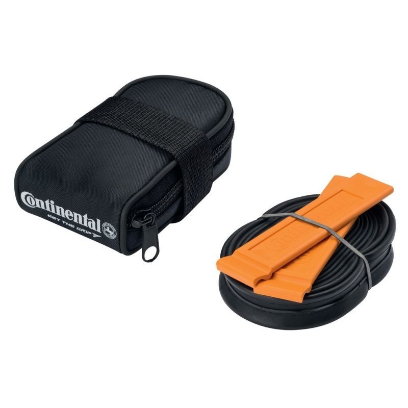 Road Saddle Bag Continental W/ Tire 700×18-25 Presta 42/Tire Levers