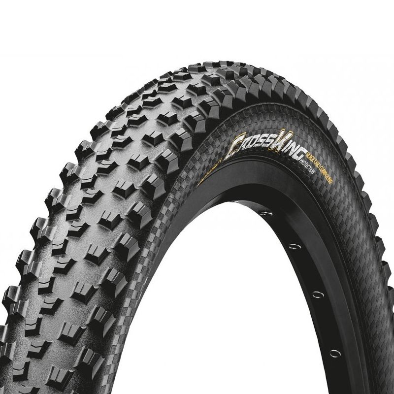 Cross King Continental Tire 27.5×2.80 Protection Tubeless Ready Plegable Black