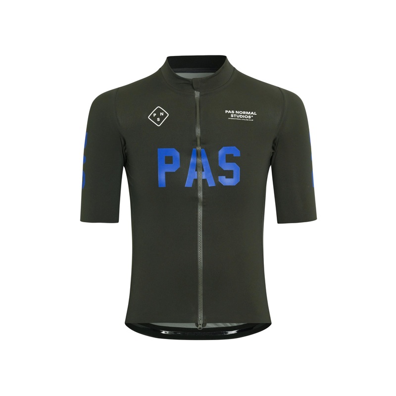 Pas Normal Studios Mechanism Pro PAS Short Sleeve Jersey Men Dark Olive