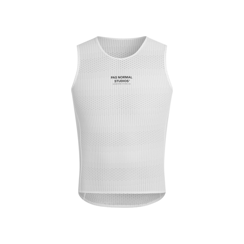 Pas Normal Studios Mechanism Pro Sleeveless Base Layer Men White