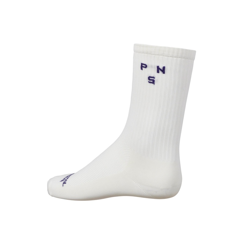Pas Normal Studios Off-Race Ribbed Socks Unisex White