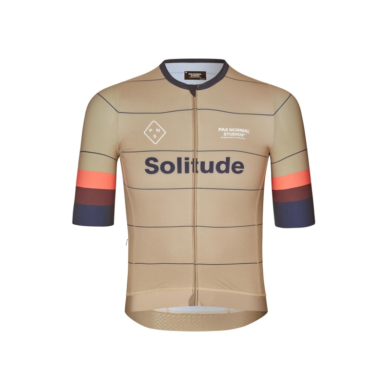 Pas Normal Studios Solitude Late Drop Short Sleeve Jersey Men Beige