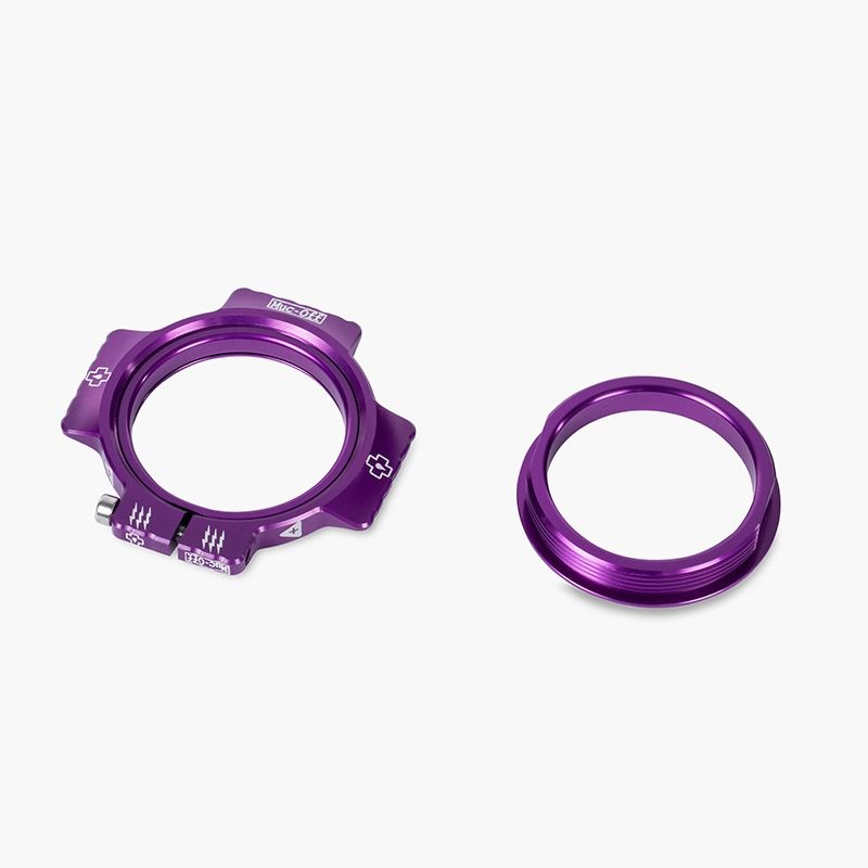 Washer For Dub Crankset Muc-Off Pedalier Axle Adjustment Aluminum Purple