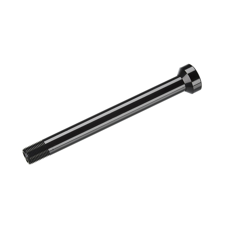 AXL Front Sbc Thru-Axle 12X100mm Bolt-On 5mm Hex Head M12X1.0Px129mm Black