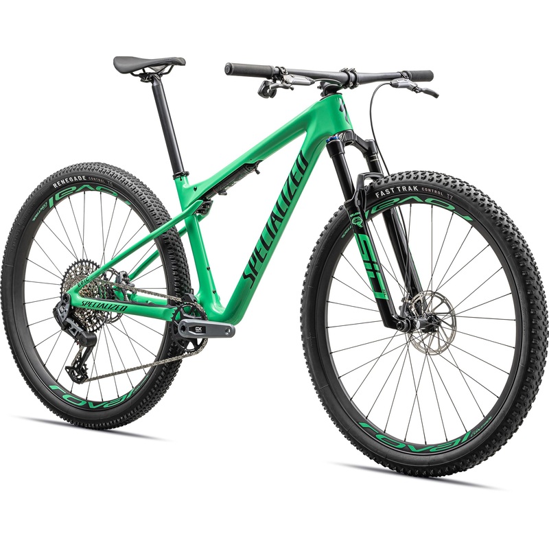 Epic World Cup Expert Specialized 2024 Gloss Electric Green/Forest Green Pearl