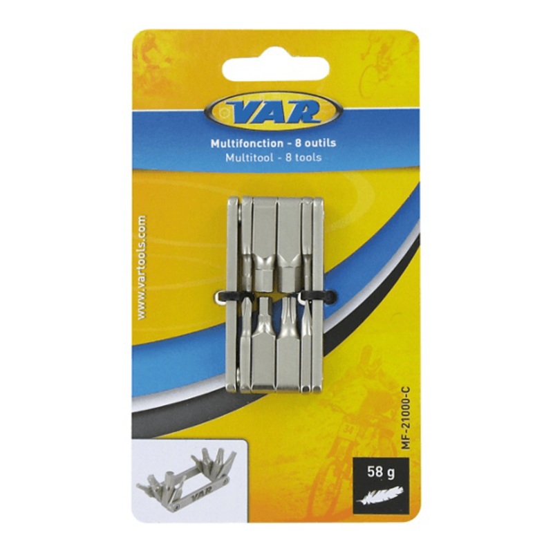 Mini Tool Var 8 Function Chrome Steel