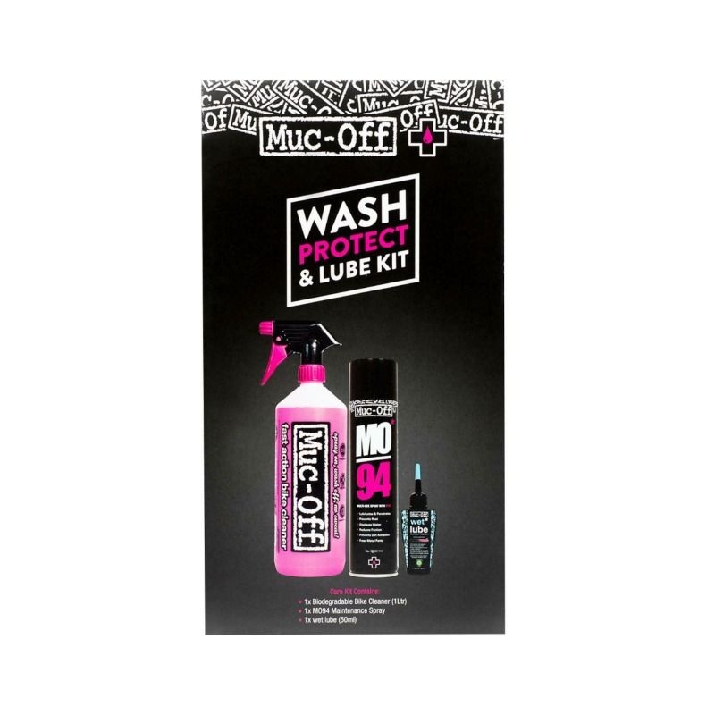 Muc-Off Wash/Protect/Lube Kit Wet Weather