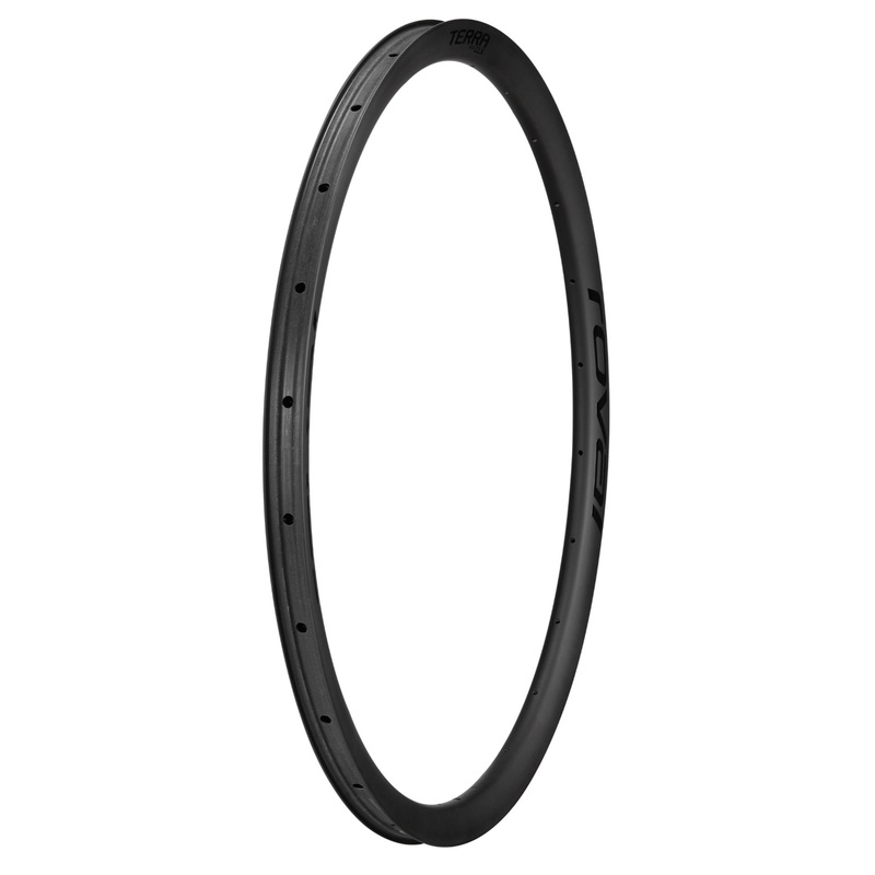RIM MY20 Rear Rim Carbon Roval Terra CLX 700C 24H Disc Satin Carbon/Black Decal