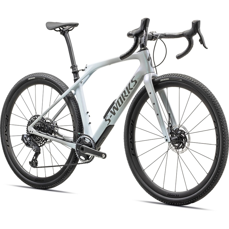 Test Bike Diverge STR S-Works Specialized 2024 Dove Grey/Eyris Pearl/Morning Mist/Eyris Pearl/Smoke