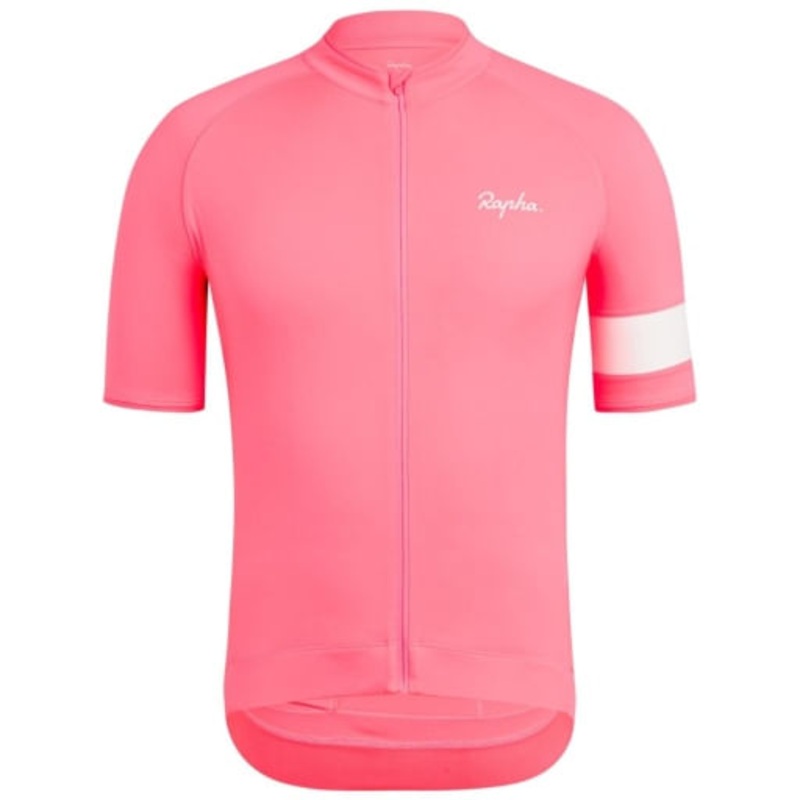 Rapha Core Men’s High-Vis Pink Jersey