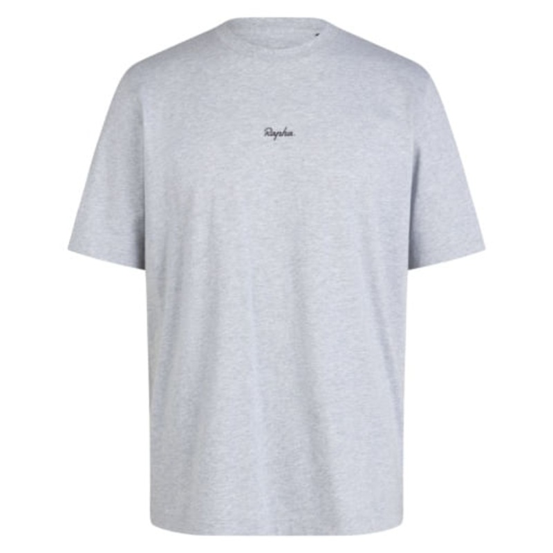 Rapha Men’s Cotton T-Shirt Grey Marl/Grey