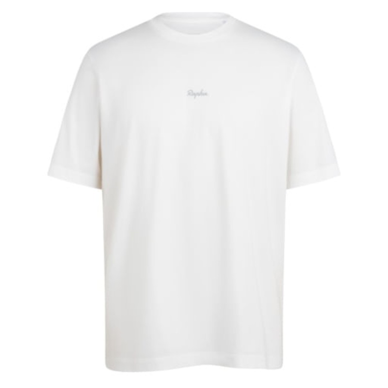 Rapha Men’s Cotton T-Shirt White/Light Grey
