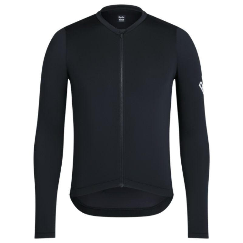 Rapha Men’s Pro Team Lightweight Long Sleeve Jersey Grey/White/Black