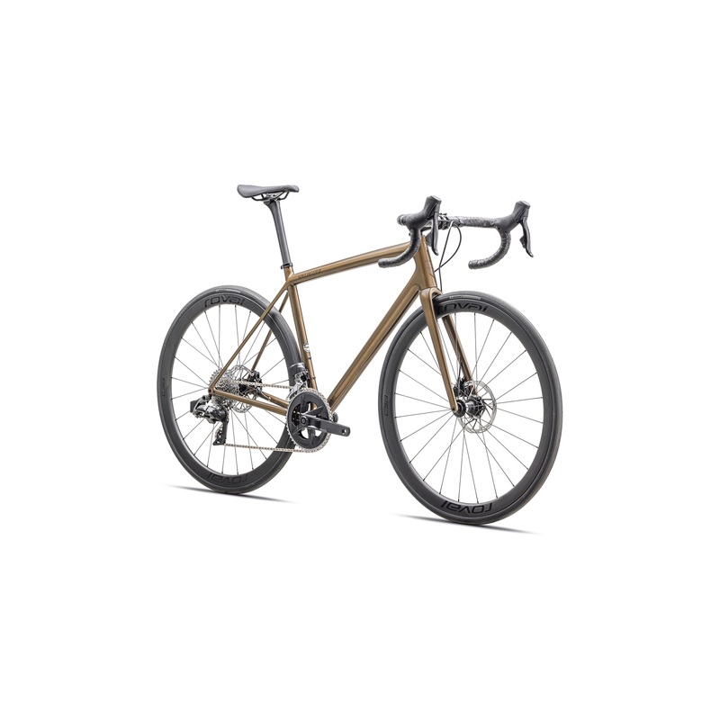 Aethos Expert Specialized 2025 Gloss Burnt Gold Metallic/Doppio