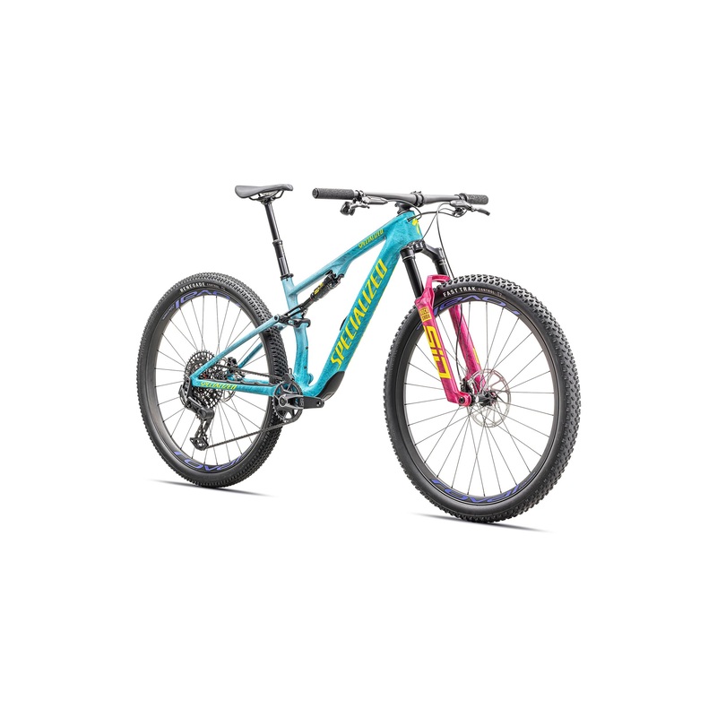 Epic 8 Pro Specialized 2025 Goss Lagoon Blue/Liquid Metal/Yellow