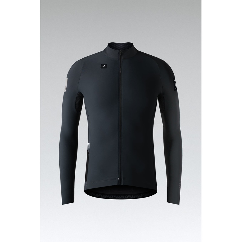 Gobik Men’s Pacer Solid 2.0 Long Sleeve Jersey Jasper