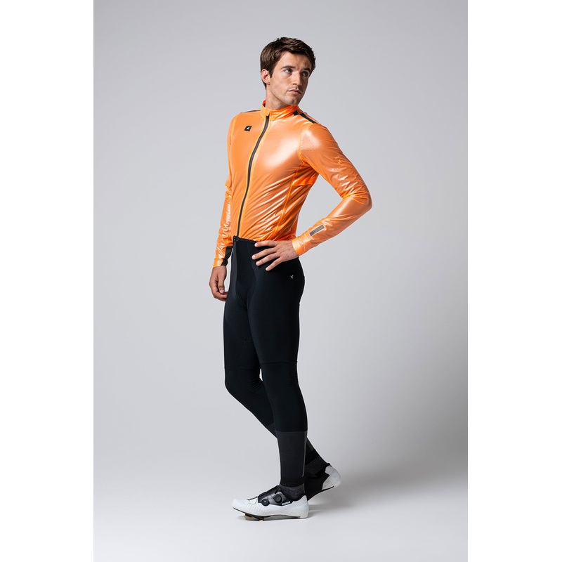 Gobik Unisex Pluvia 2.0 Waterproof Lightweight Jacket Blazing Orange