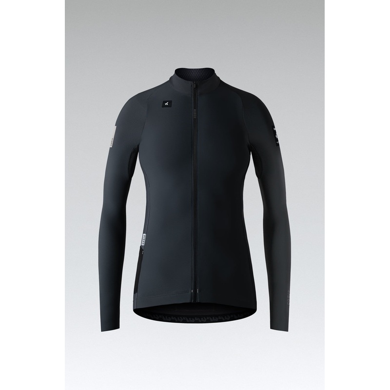 Gobik Women’s Pacer Solid 2.0 Long Sleeve Jersey Jasper
