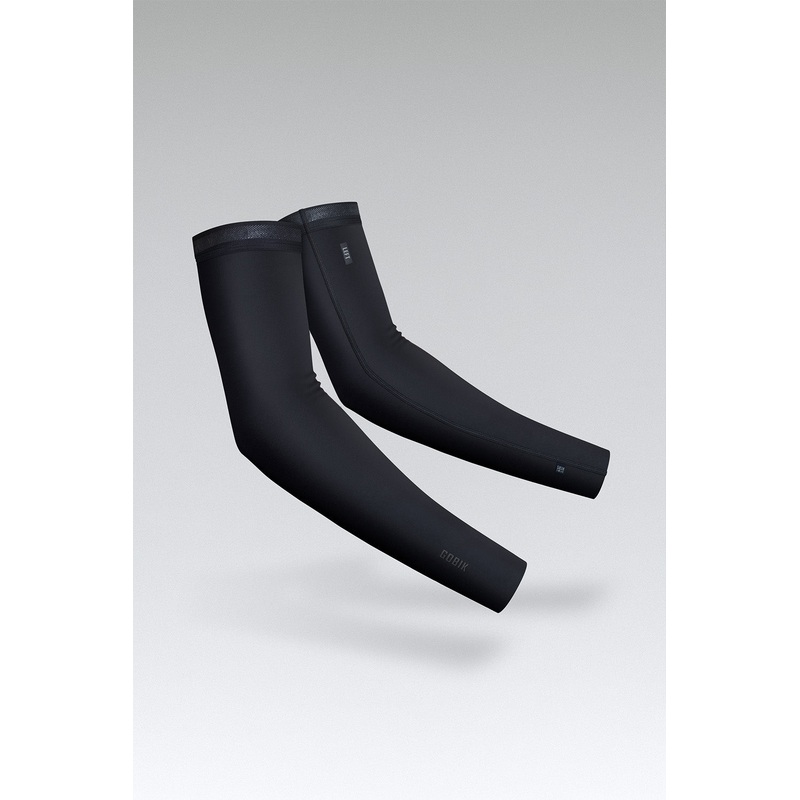 Haru 2.0 Gobik Unisex Thermal Lightweight Arm Warmers Pitch Black