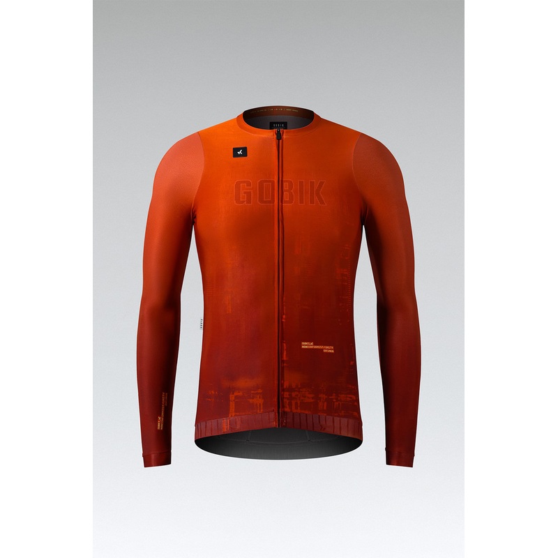 Manga Larga Cx Pro 3.0 Gobik Unisex Burnt Orange Jersey
