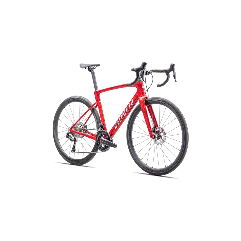 Roubaix SL8 Pro Specialized 2025 Gloss Red Pearl/Fiery Red Strata/Dune White