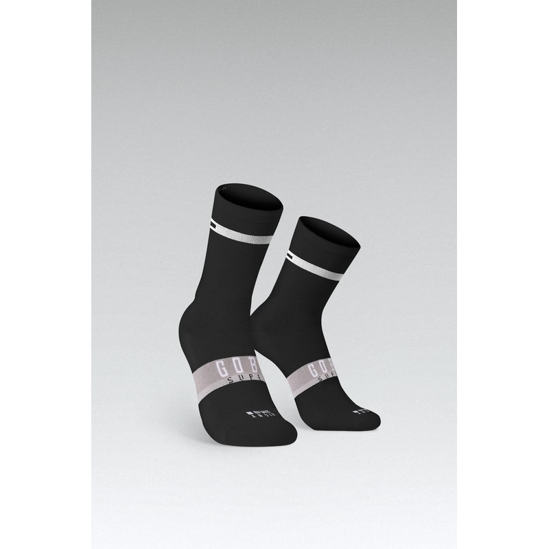Superb Gobik Unisex Black Horizon Standard Socks