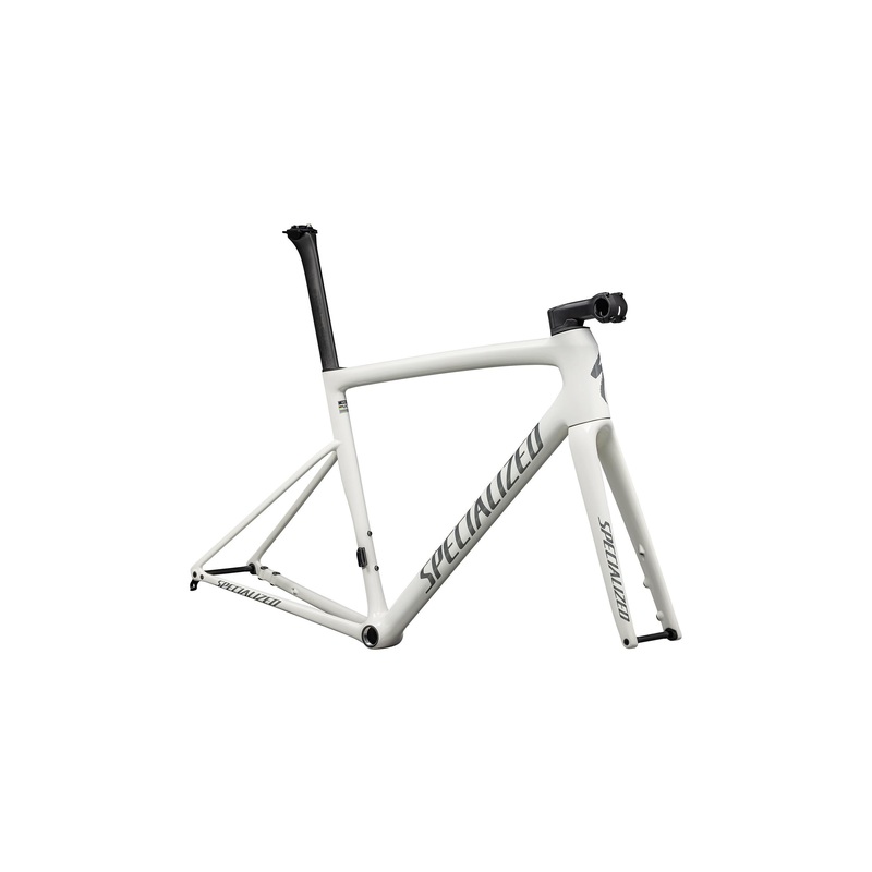 Tarmac SL8 Frameset Specialized 2025 Gloss Dune White/Black Pearl Over Ashen