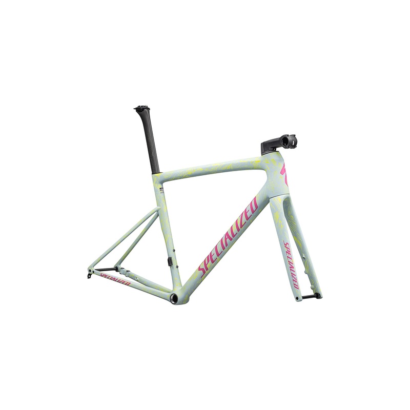 Tarmac SL8 Frameset Specialized 2025 Satin Ion Metallic/Sea Foam Strata/Rebel Pink