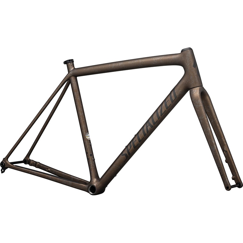 Crux 10R Cuadro Specialized 2025 Burnt Gold Metallic/Black Pearl Dry Impasto/Obsidian
