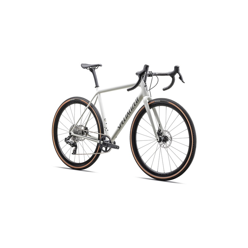 Crux Expert Specialized 2025 Gloss Dune White/Smoke Liquid Metal