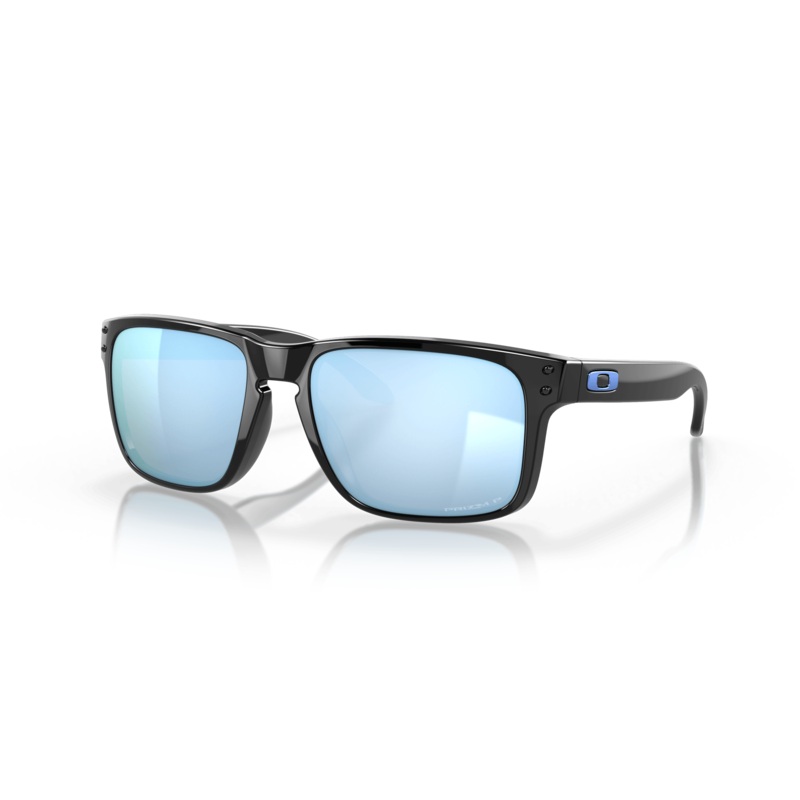 Holbrook Gafas de Sol Oakley Polished Negro Lente Prizm Deep Water Polarized