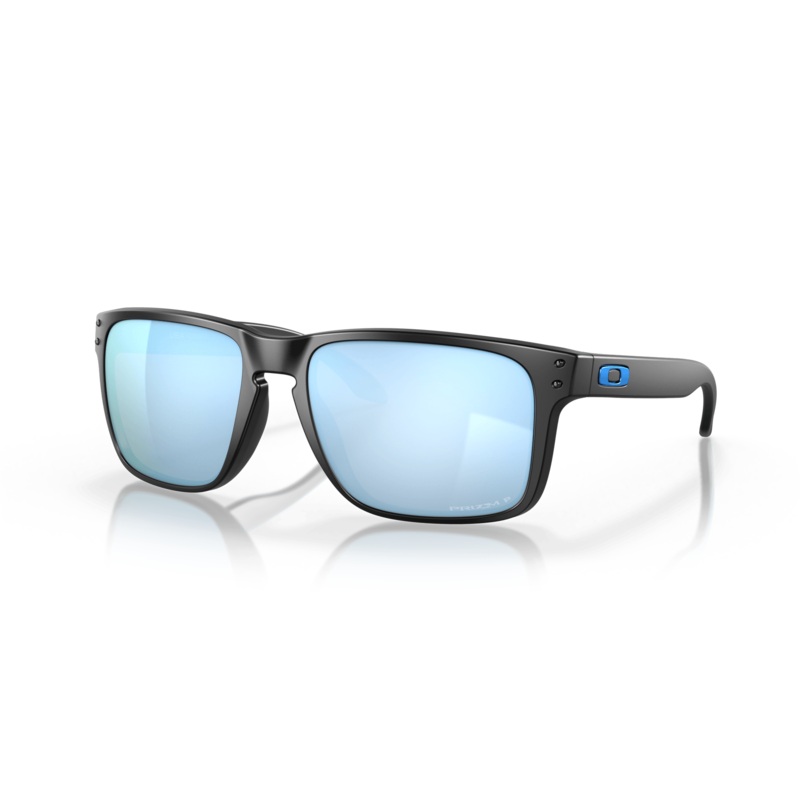 Oakley Holbrook XL Sunglasses Matte Black Prizm Deep Water Polarized Lens