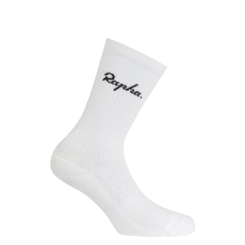 Rapha Cotton Socks White/Black