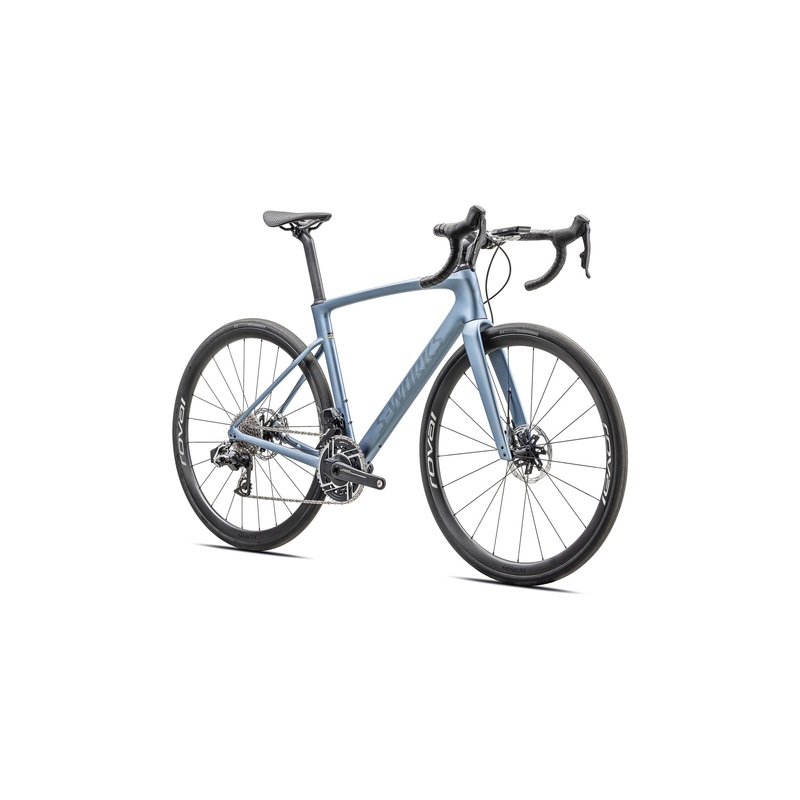Roubaix SL8 S-Works LTD New Sram Red AXS Specialized 2025 Satin Glacial Metallic/Gloss Black Pearl