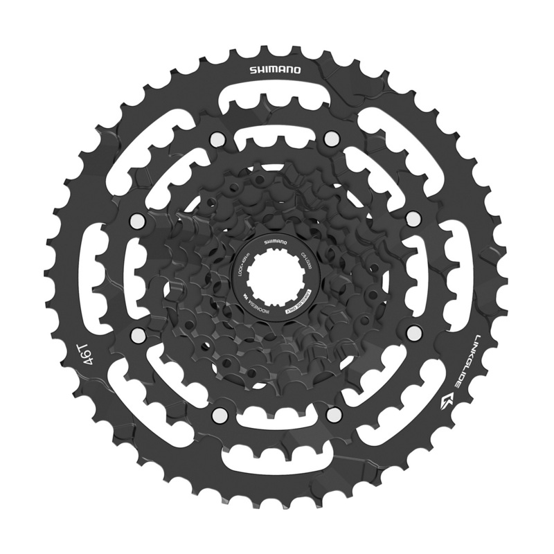 Shimano Cassette CS-LG300-9 9s 11-46T Black