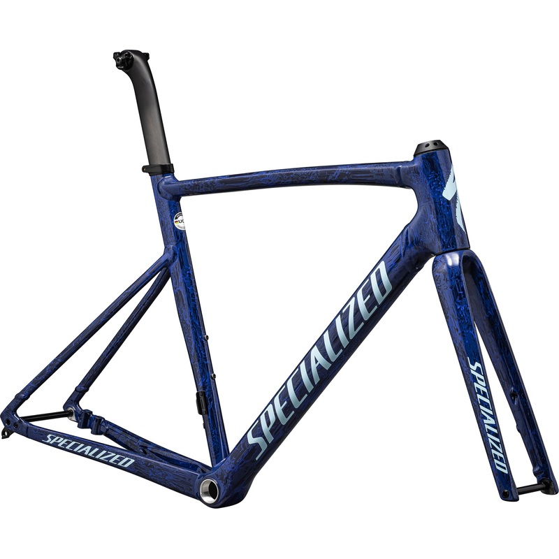 Cuadro Allez Sprint Specialized 2024 Gloss Blue Onyx   Sapphire Blue Strata Astral Blue