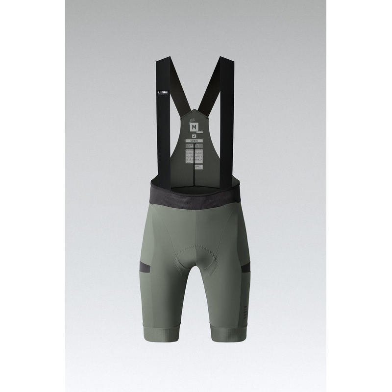 Gobik Men’s Grit K10 Short Bib Shorts Evergreen
