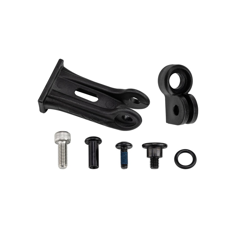 LGT Sub Lezyne Front Light Fork Crown Mount For Suntour Mobie Forks Plastic W/bolt