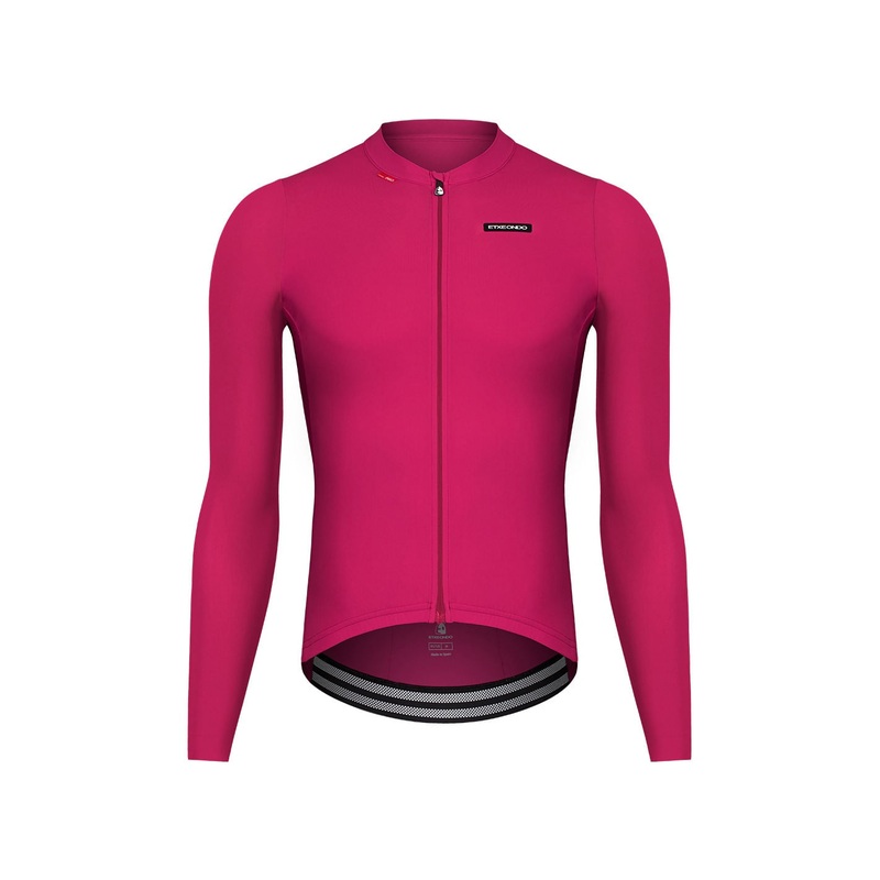 Alde Etxeondo Men’s Long Sleeve Jersey Fuchsia