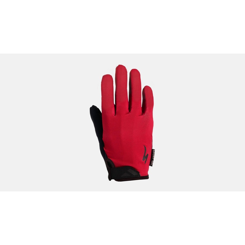 Body Geometry Sport Gel Guantes Largos Specialized Vivid Red