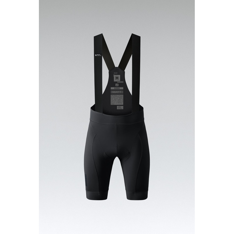 Gobik Men’s Matt Compact 2.0 K10 Bib Shorts Black