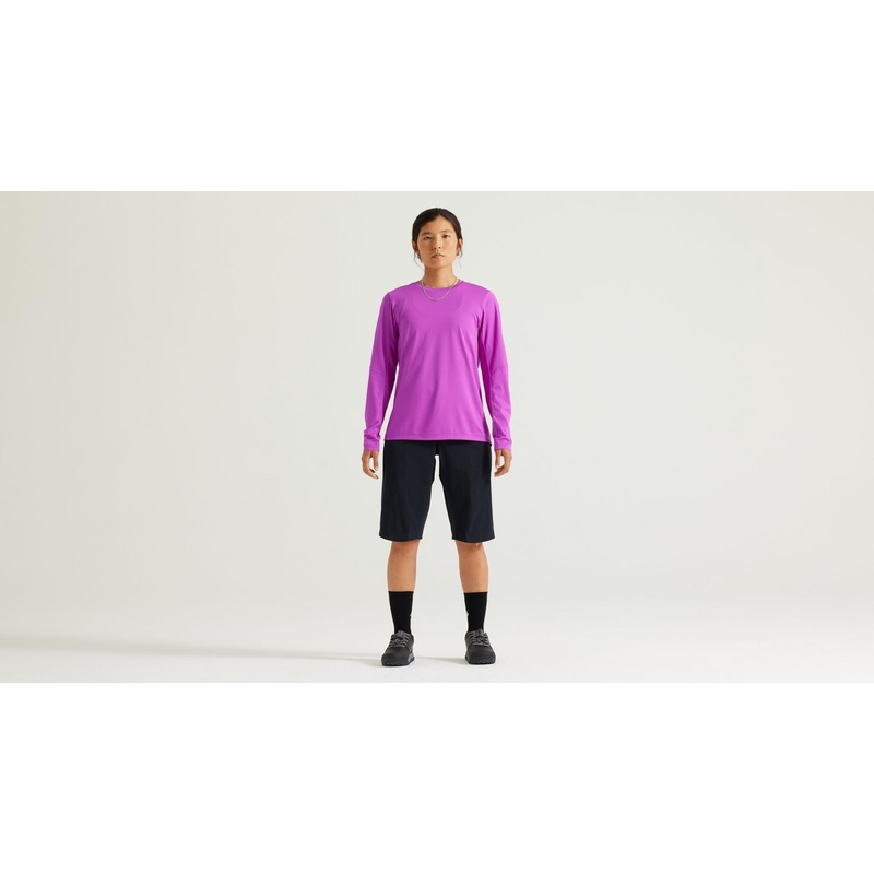 Kinetic Gravity Maillot Manga Larga Specialized Mujer Purple Orchid