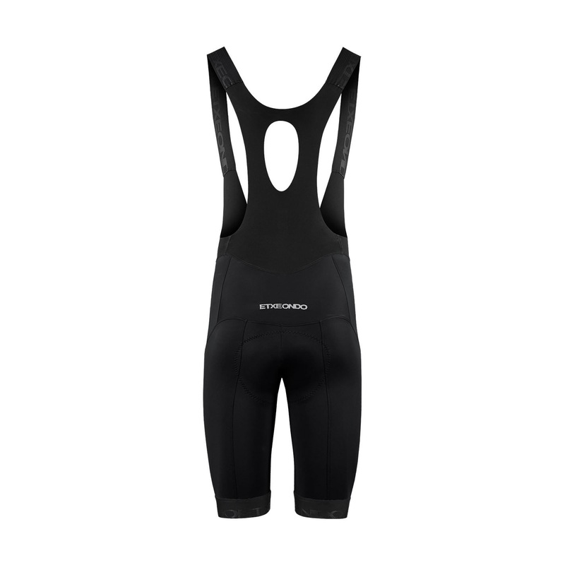 Kom Etxeondo Man Short Bib Shorts Black